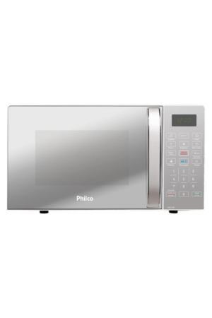 Forno Micro-Ondas Philco PMO23EB 20L Espelhado/Branco - 127V