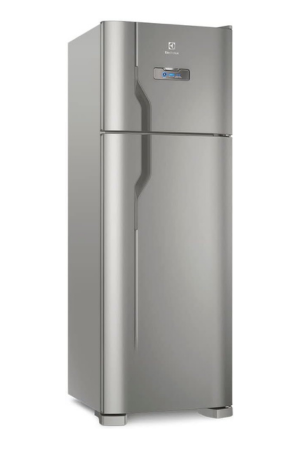 GeladeiraRefrigerador Frost Free cor Inox 310L Electrolux (TF39S) 127V