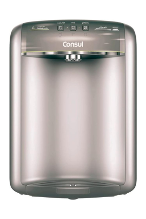 Purificador de Água Consul (CPB36AFA) - 127 V- Titanium - Alta Capacidade de Refrigeração e 3 Níveis de Temperatura