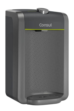Purificador de Água Consul CPC31AF. Compacto com Filtragem Classe A - Cinza CPC31AF