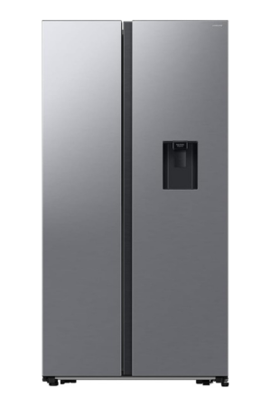 Samsung Geladeira Side by Side SmartThings com Dispenser de Água Samsung RS57 Inox 560L 127V